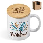 Okiyo Sozo Bamboo & Ceramic Sublimation Coffee Mug - 330ml - Image 21