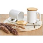 Okiyo Sozo Bamboo & Ceramic Sublimation Coffee Mug - 330ml - Image 9