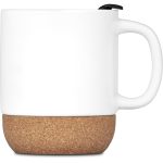 Serendipio Sienna Cork & Ceramic Sublimation Coffee Mug - 340ml - Image 9