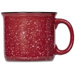 Serendipio Marshall Ceramic Coffee Mug - 400ml - Red - Image 4