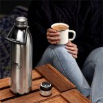 Serendipio Titan Stainless Steel Vacuum Water Bottle - 1.8 Litre - Image 7