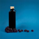 Serendipio Origen Aluminium & Bamboo Water Bottle – 750ml - Image 2