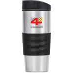 Ridge Stainless Steel & Plastic Double-Wall Tumbler - 450ml - Image 3