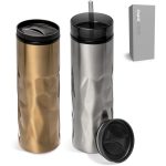 Serendipio Fire & Ice Stainless Steel & Plastic 2-In-1 Tumbler - 435ml - Image 12