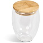 Okiyo Moco Glass & Bamboo Double-Wall Cup - 350ml - Image 17