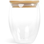 Okiyo Moco Glass & Bamboo Double-Wall Cup - 350ml - Image 10