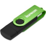 Shuffle Gyro Black Flash Drive – 8GB - Image 32