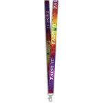 Snap Hook Clip Double-Sided Sublimation Satin Lanyard - Image 4