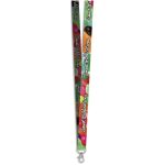Snap Hook Clip Double-Sided Sublimation Satin Lanyard - Image 2