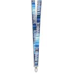 Lobster Clip Double-Sided Sublimation Satin Lanyard - Image 2