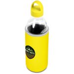 Kooshty Big Swing Neo Glass Water Bottle – 850ml - Yellow - Image 3