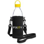 Kooshty Hands-Free Glass Water Bottle – 850ml - Yellow - Image 2