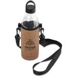 Kooshty Kork Hands-Free Glass Water Bottle – 850ml - Image 6