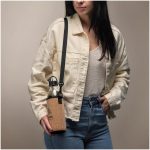 Kooshty Kork Hands-Free Glass Water Bottle – 850ml - Image 5