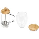 Okiyo Aibo Glass & Bamboo Coffee Set - Image 18