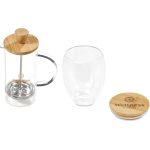 Okiyo Aibo Glass & Bamboo Coffee Set - Image 17
