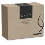 Okiyo Aibo Glass & Bamboo Coffee Set - Image 9