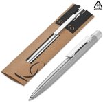 Okiyo Mio Recycled Stainless Steel Ball Pen - Image 5