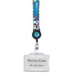Altitude Badge Reel Single-Sided Satin Lanyard - Image 4