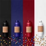 Kooshty Bermuda Kork Recycled Stainless Steel Water Bottle - 800ml - Image 3