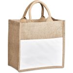 Okiyo Nuri Sublimated Pocket Jute Tote - Image 6
