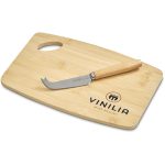 Okiyo Edamu Bamboo Cheese Board Set - Image 7