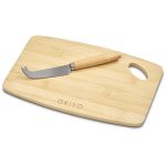 Okiyo Edamu Bamboo Cheese Board Set - Image 11