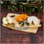 Okiyo Edamu Bamboo Cheese Board Set - Image 9