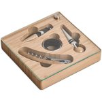Okiyo Budonoki Bamboo Wine Accessories set - Image 6