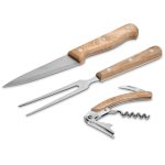 Okiyo Suraisu Bamboo Food & Wine Set - Image 19