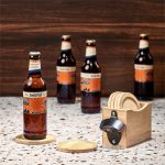 Okiyo Kanpai Bamboo Coaster & Bottle Opener Set - Image 24