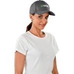 Ace 6 Panel Fitted Cap - White - Image 2