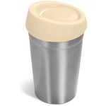 Kooshty Go-Jo Stainless Steel & Plastic Double-Wall Tumbler - 350ml - Cream - Image 2