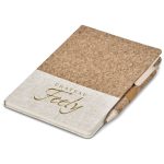 Okiyo Cardon Cork Notebook & Pen Set - Image 9