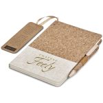 Okiyo Cardon Cork Notebook & Pen Set - Image 8