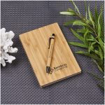 Okiyo Yahari Bamboo Notebook & Pen Set - Image 10