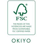 Okiyo FSC Certified Paper A5 Hard Cover Notebook - Image 5
