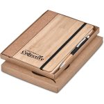 Okiyo Eri Bamboo & Cork Notebook & Pen Set - Image 11
