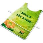 Hoppla Jackal Caddy Bib with PVC Name Sleeve-White - Image 5