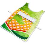 Hoppla Jackal Caddy Bib with PVC Name Sleeve-White - Image 7