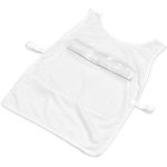 Hoppla Jackal Caddy Bib with PVC Name Sleeve-White - Image 8
