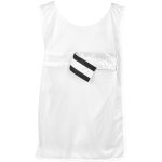 Hoppla Jackal Caddy Bib with PVC Name Sleeve-White - Image 4