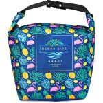 Pre-Printed Sample Hoppla Protea Polyester Lunch Cooler - Image 4