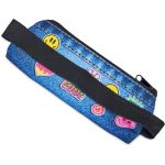 Pre-Printed Sample Hoppla Lagoon Polyester Pencil Case To Fit Over An A5 Notebook - Image 2