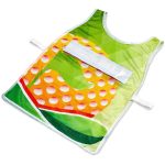 Pre-Printed Sample Hoppla Jackal Polyester Caddy Bib with PVC Name Sleeve - Image 3