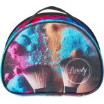 Pre-Printed Sample Hoppla Aloe Toiletry Bag With PVC Front Window - Image 3