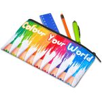 Pre-Printed Sample Hoppla Junior Recycled PET Stitch-Bond Pencil Case - Image 3