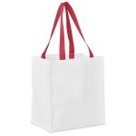 Pre-Production Sample Hoppla Gateway Recycled PET Stitch-Bond Shopper - Image 7