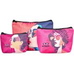 Pre-Production Sample Hoppla Leanne Recycled PET Stitch-Bond Maxi Toiletry Bag - Image 4
