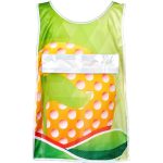 Pre-Production Sample Hoppla Jackal Polyester Caddy Bib with PVC Name Sleeve - Image 4